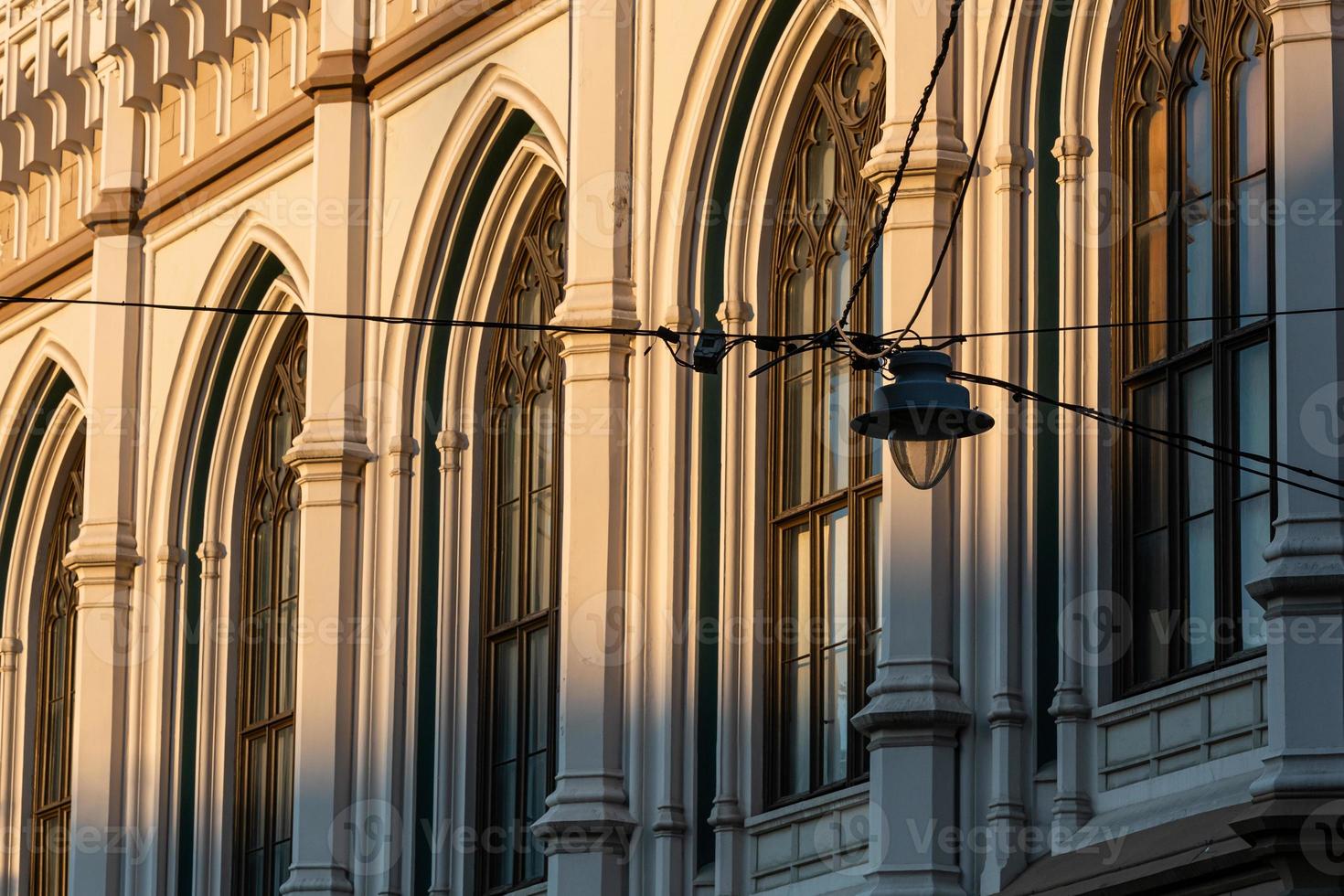 Views of the Riga City Center on a Sunny Morning photo