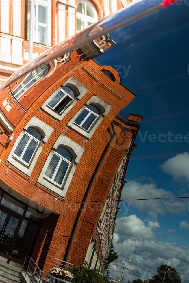 Old Traditional Houses in Latvia photo