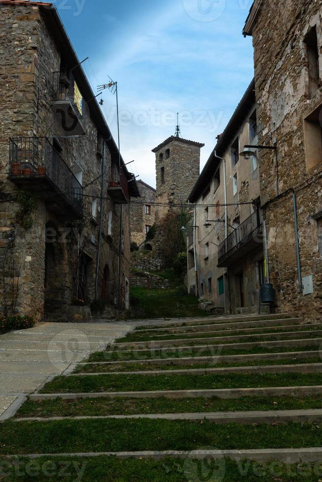 vistas de las ciudades de la costa brava foto