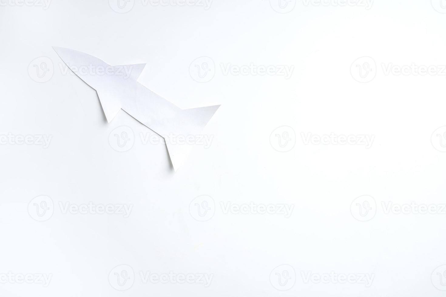 Concept for Indian Independence day and republic day, view of flying missile on white background photo