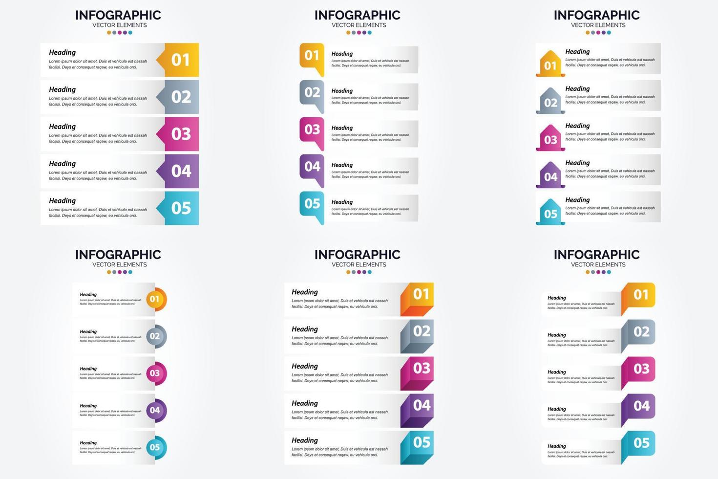 Vector illustration infographics Flat design set for advertising brochure flyer and magazine