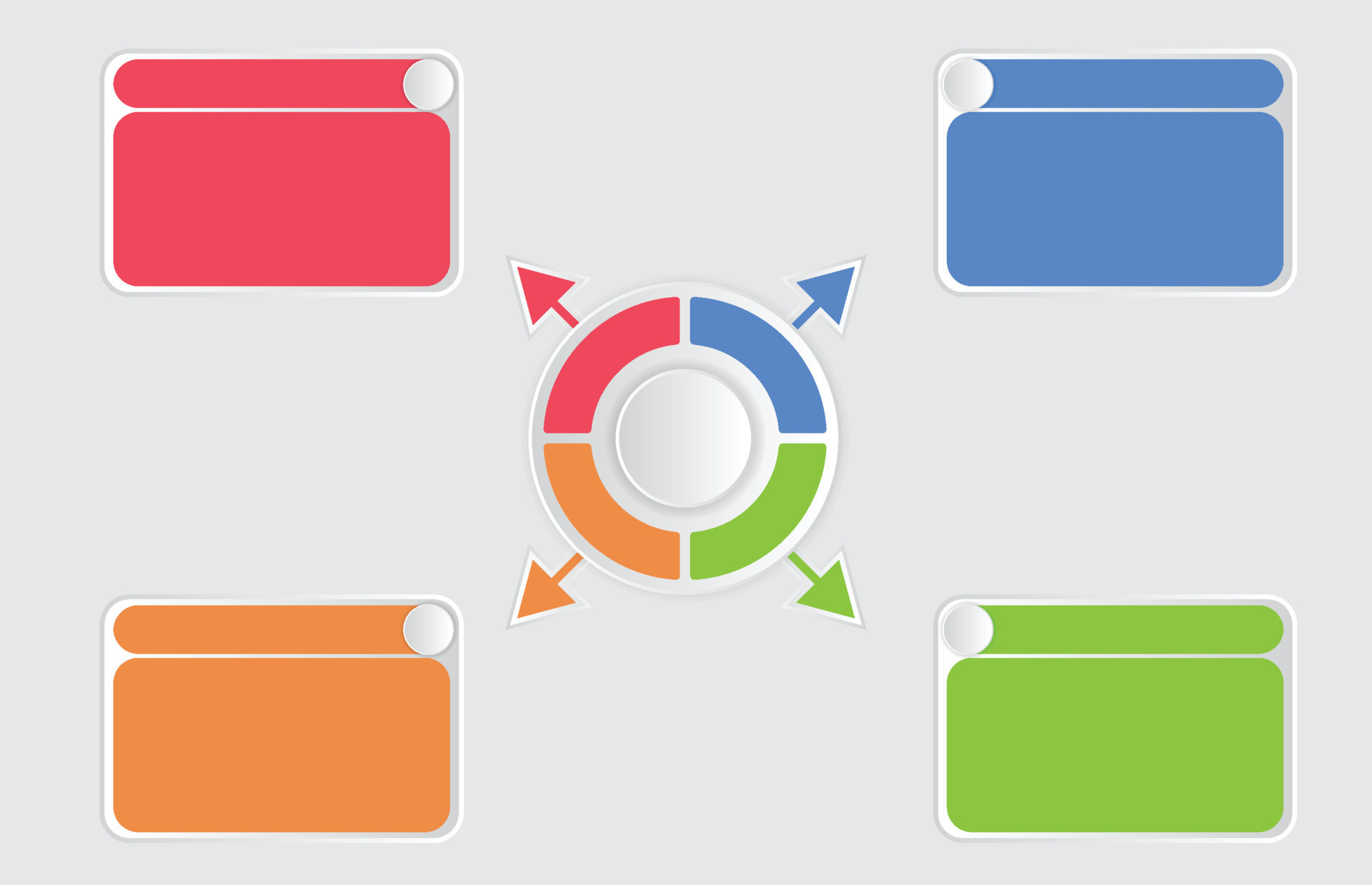 Infographic template of mind mapping folder modern diagram topic ...