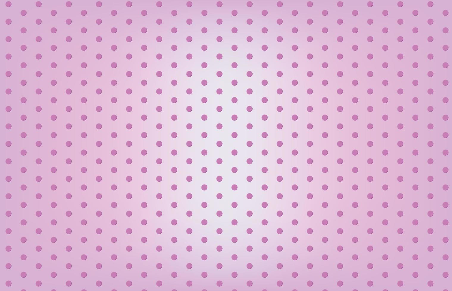 abstract background of sweet pink polka dot pattern vector