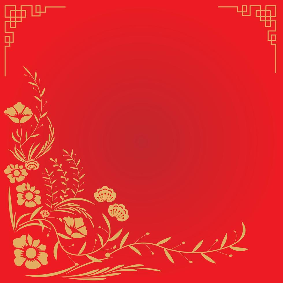 vector estilo chino patrón creativo clásico elemento de borde clásico tradicional para producto premium para feliz año nuevo lunar chino