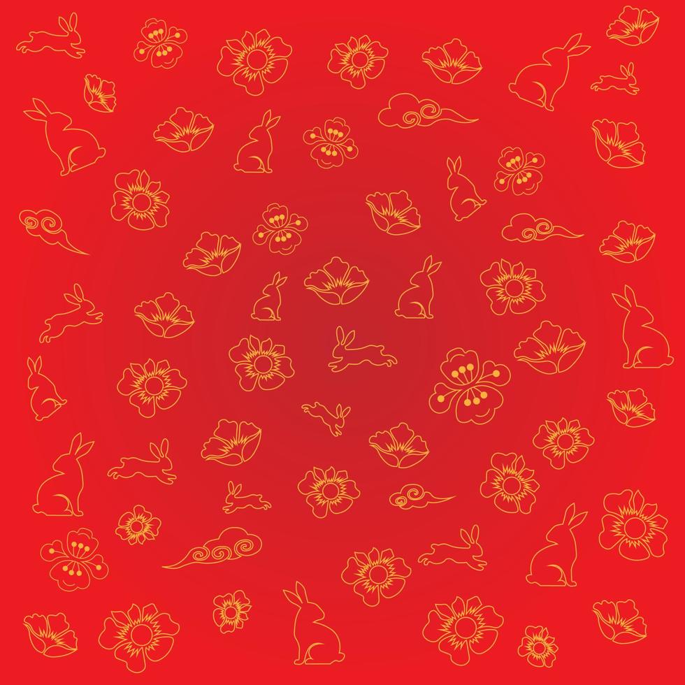 vector Chinese Style Classical Creative Pattern Classical Border Element Traditional for premium product for happy chinese lunar new year