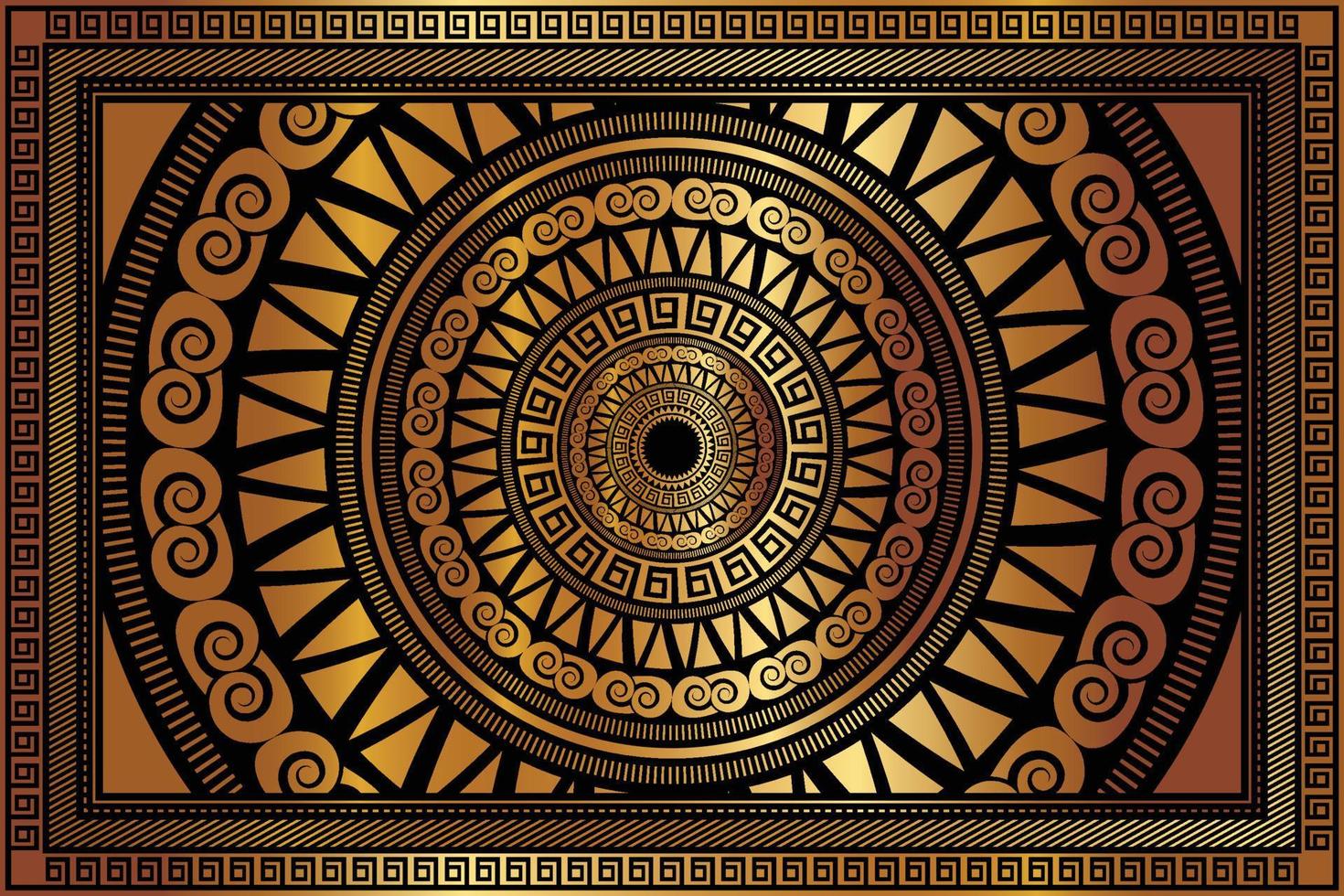 tribal traditional ornamental tattoo design vector EPS