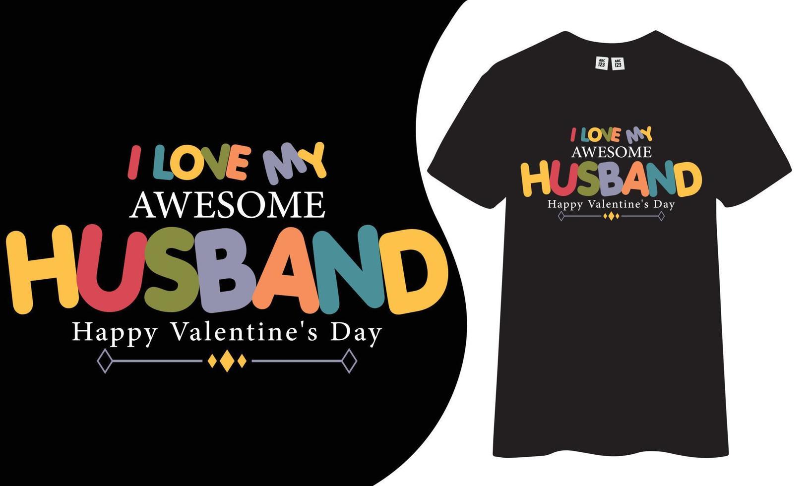 Valentine day t shirt design. vector