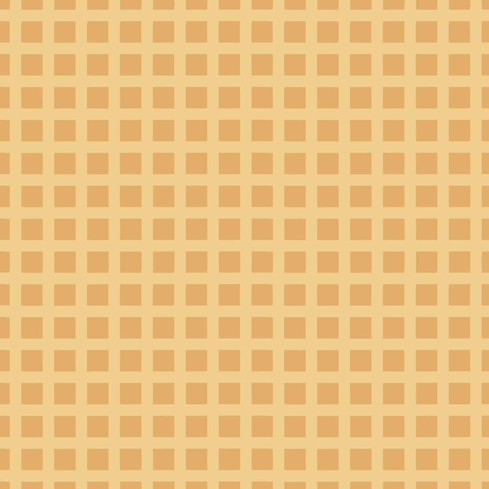 Seamless pattern with waffel texture vector