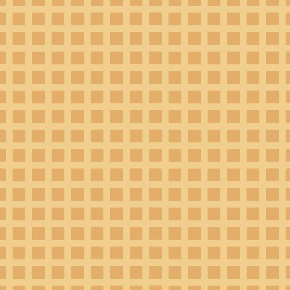 Seamless pattern with waffel texture vector