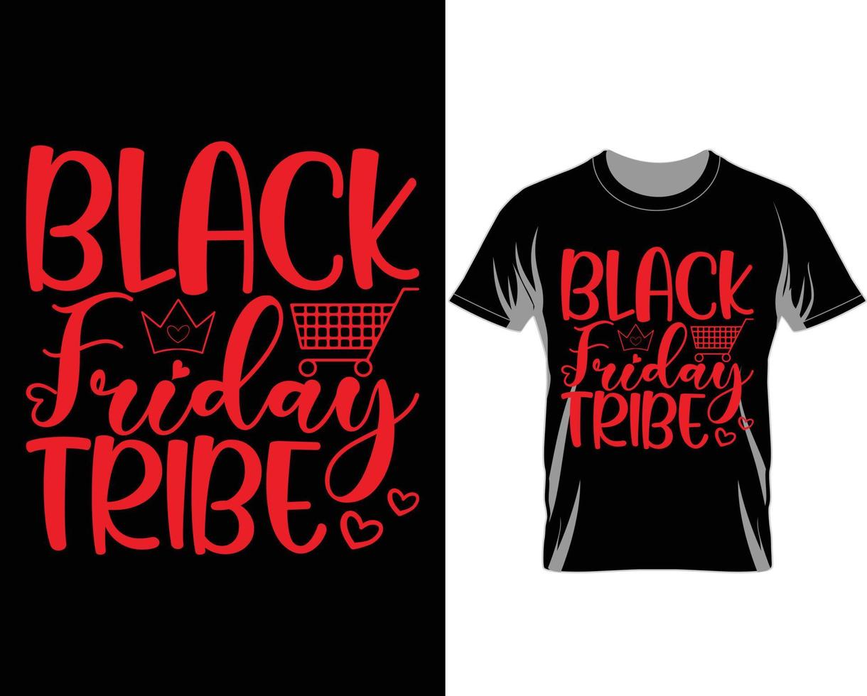 Black Friday tribe t shirt design vector