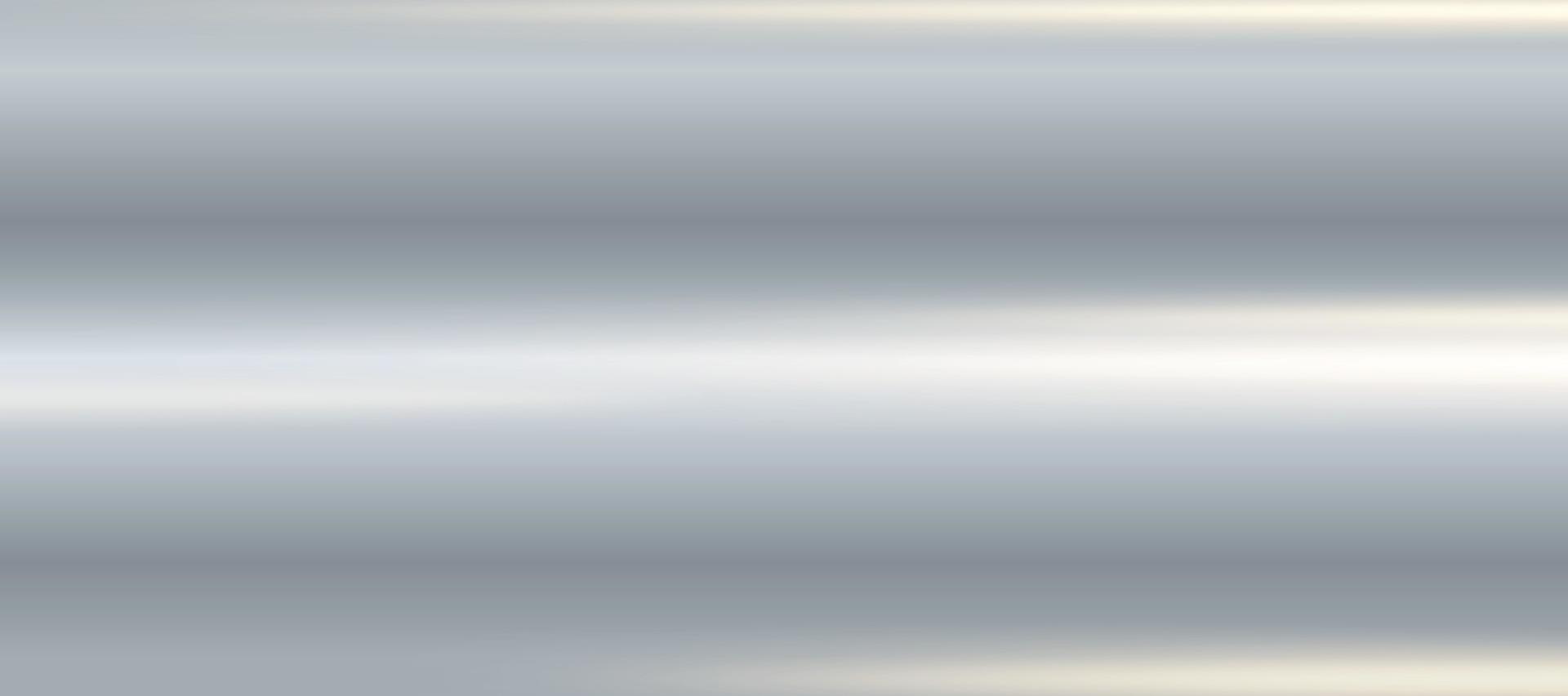 Panoramic background silver steel metal texture - Vector