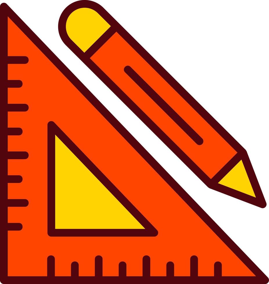Set Square Vector Icon