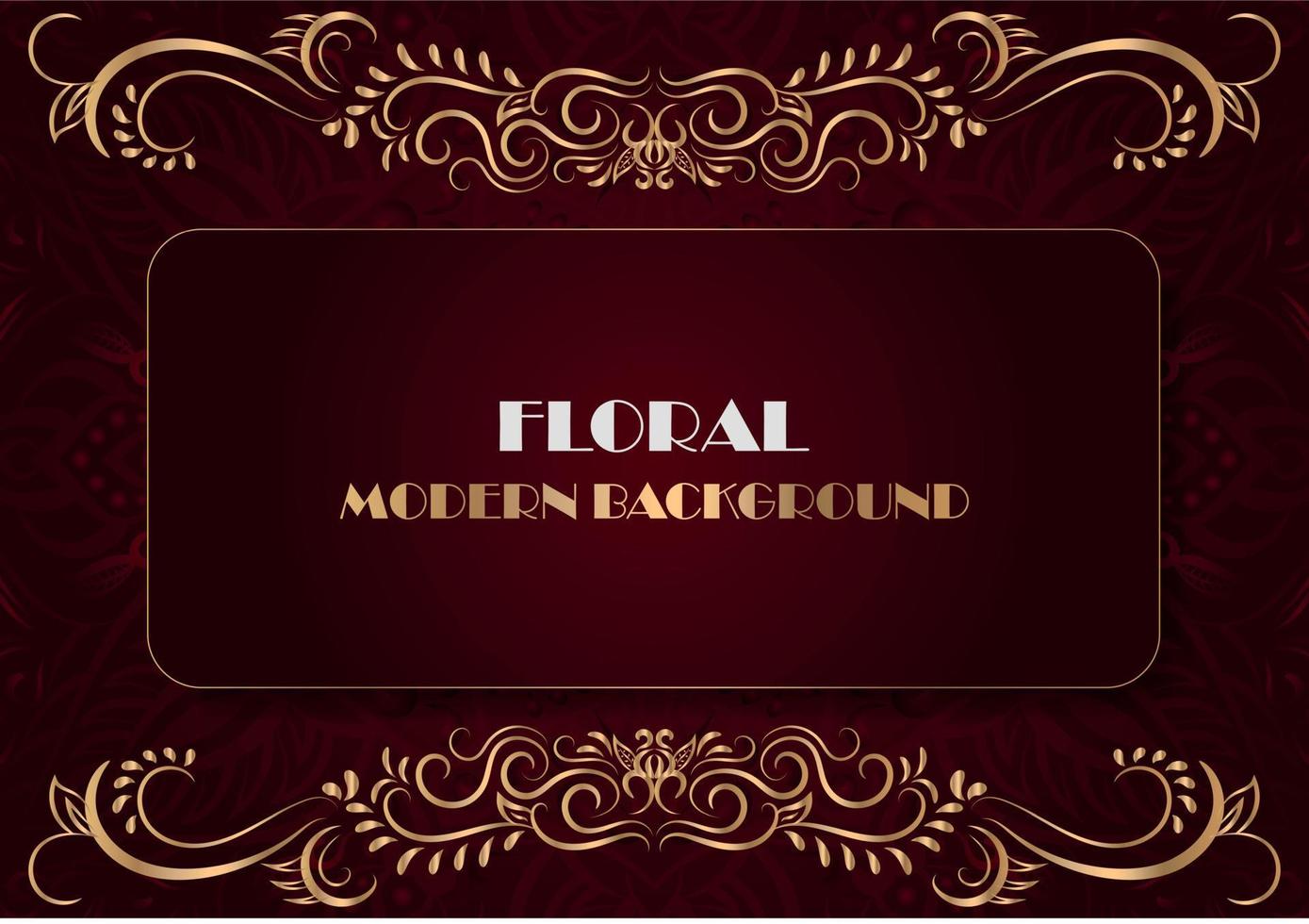 Unique and luxury mandala background in golden color for invitation and other work. vector