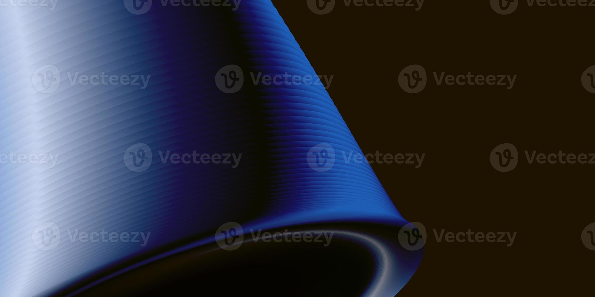 Abstract background blue light colorful wave futuristic design organic flow photo