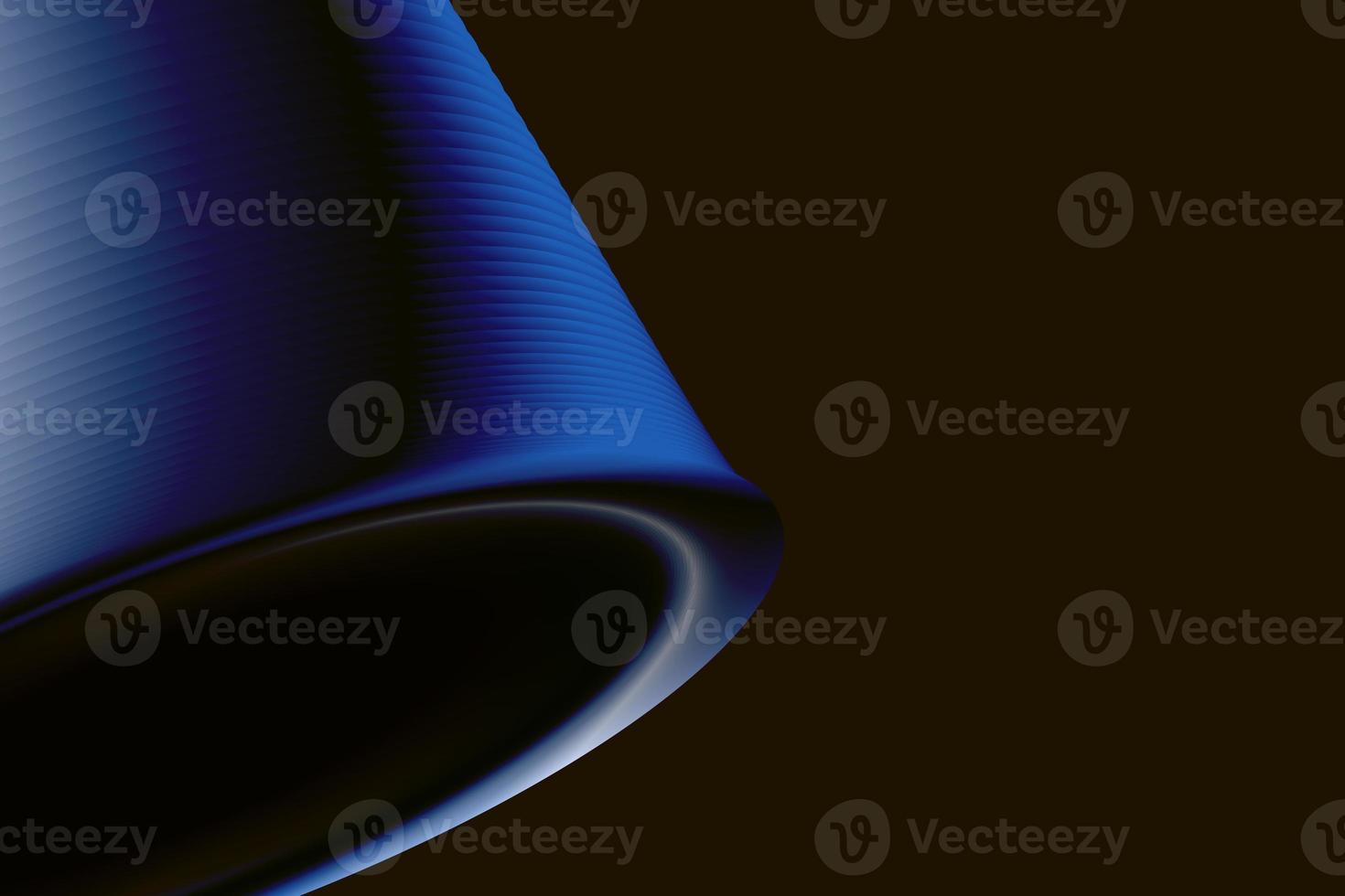 Abstract background blue light colorful wave futuristic design organic flow photo