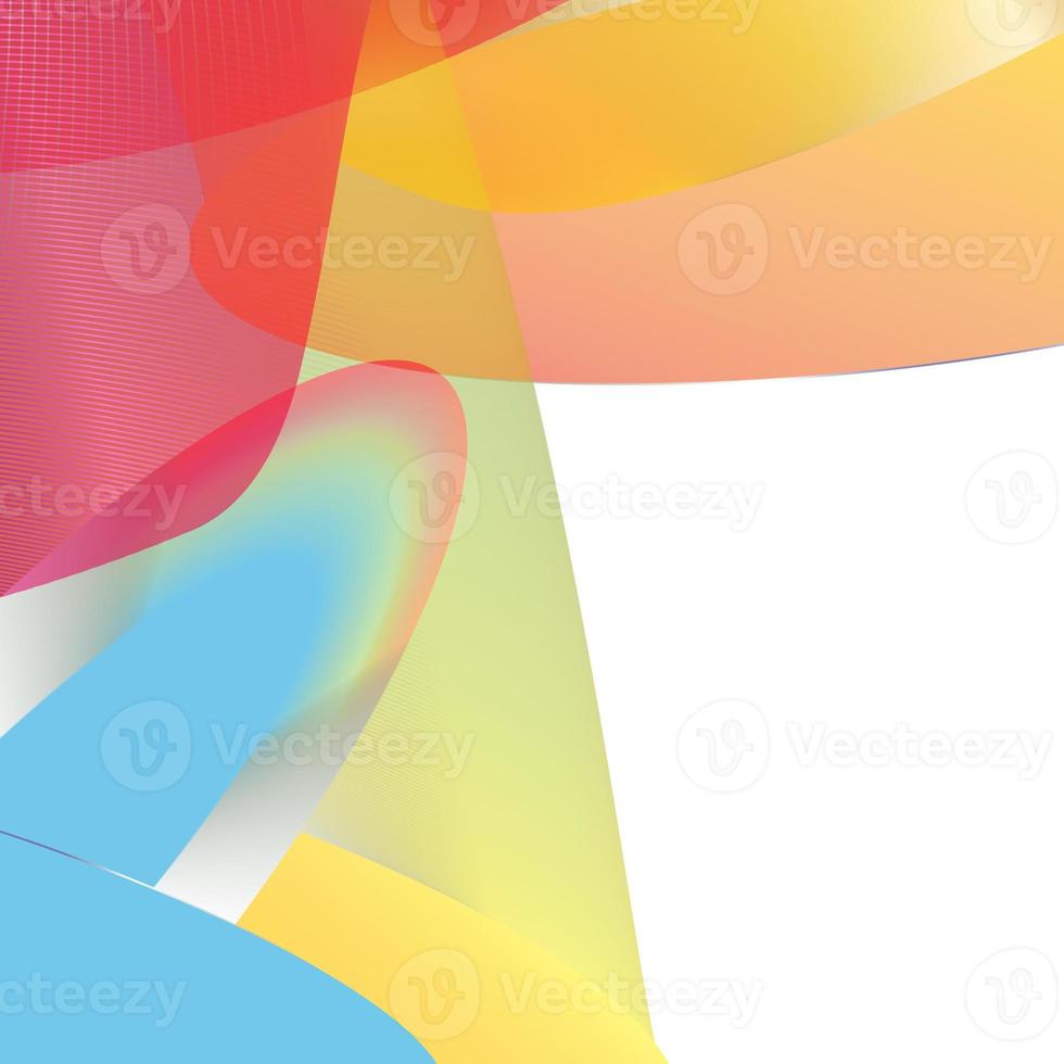 Abstract background blue light colorful wave futuristic design organic flow photo