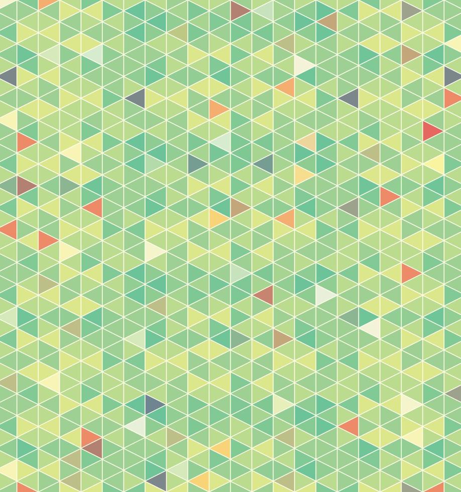 Abstract Retro Triangles Background Illustration vector