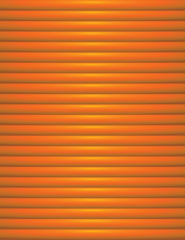 Abstract Orange Ribbed Background Illustration vector