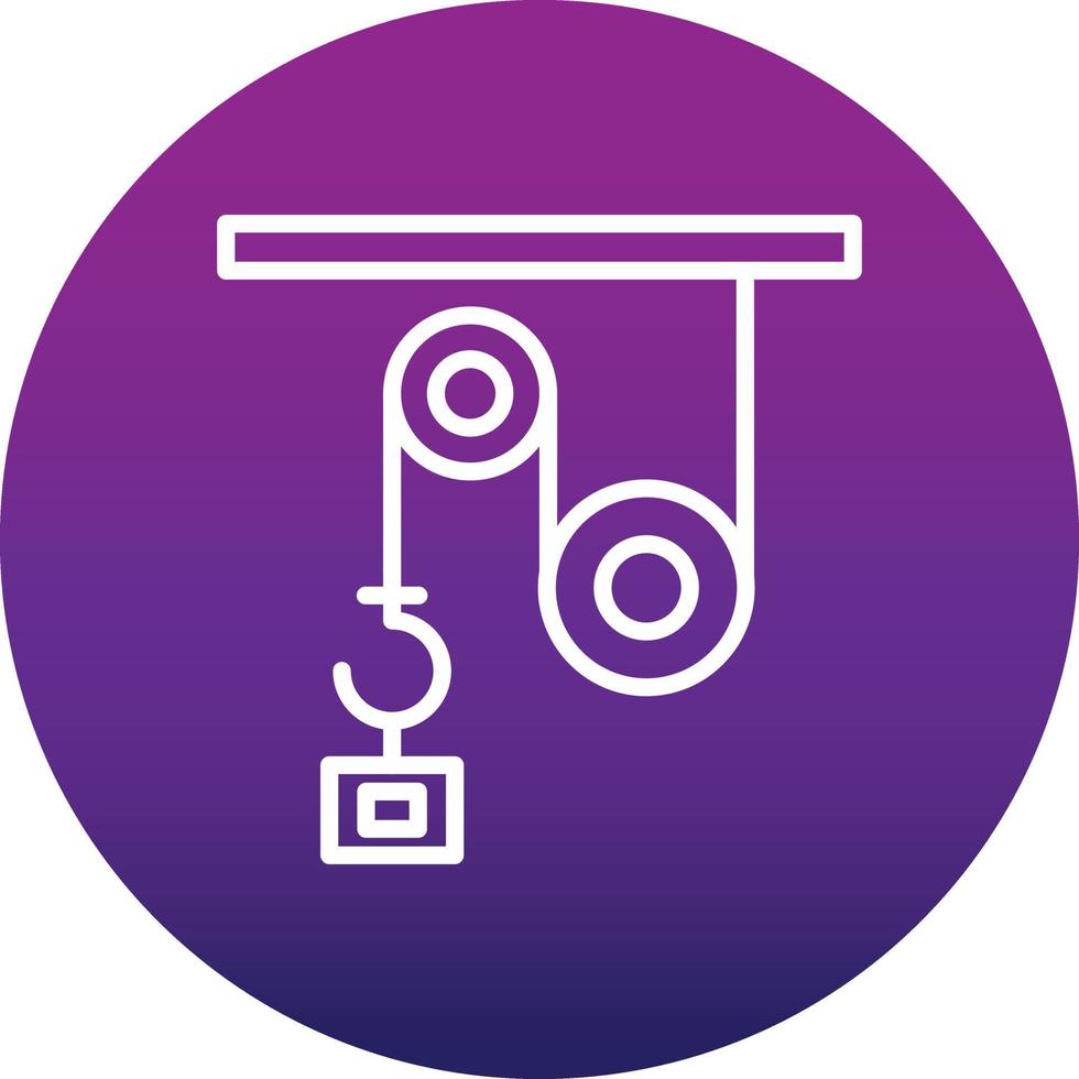 Pulley Vector Icon