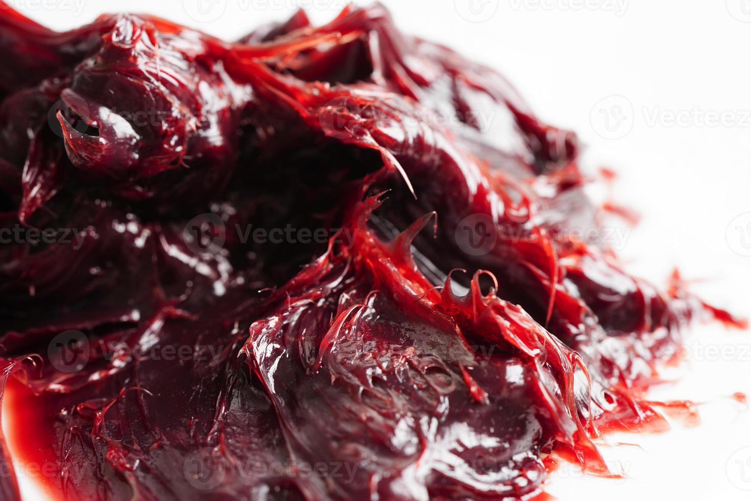 Grease, red excellent water resistance synthetic lithium complex grease for moving path and machinery lubrication for automotive and industrial. photo