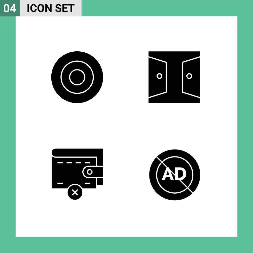 Stock Vector Icon Pack of Line Signs and Symbols for gold delete symbols gate wallet Editable Vector Design Elements