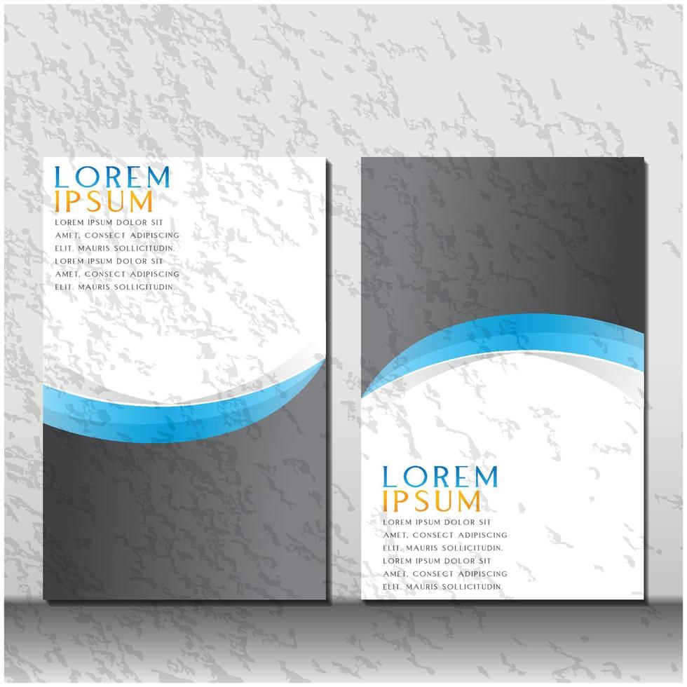 Abstract book cover design, brochure report design. vector