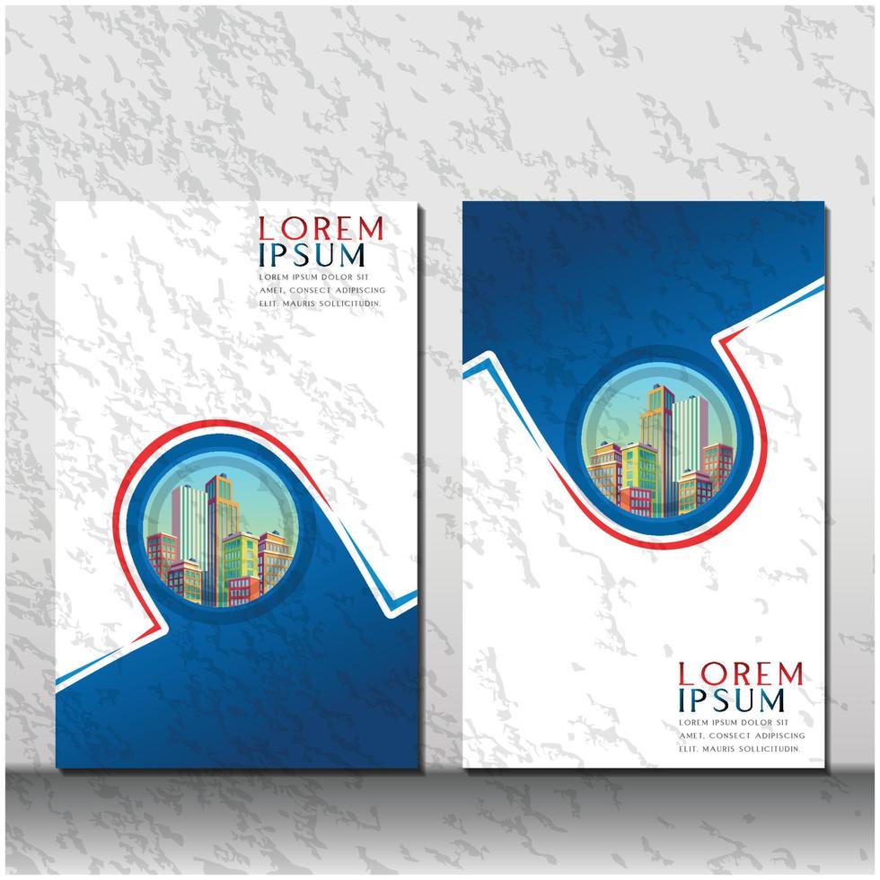Abstract book cover design, brochure report design. vector