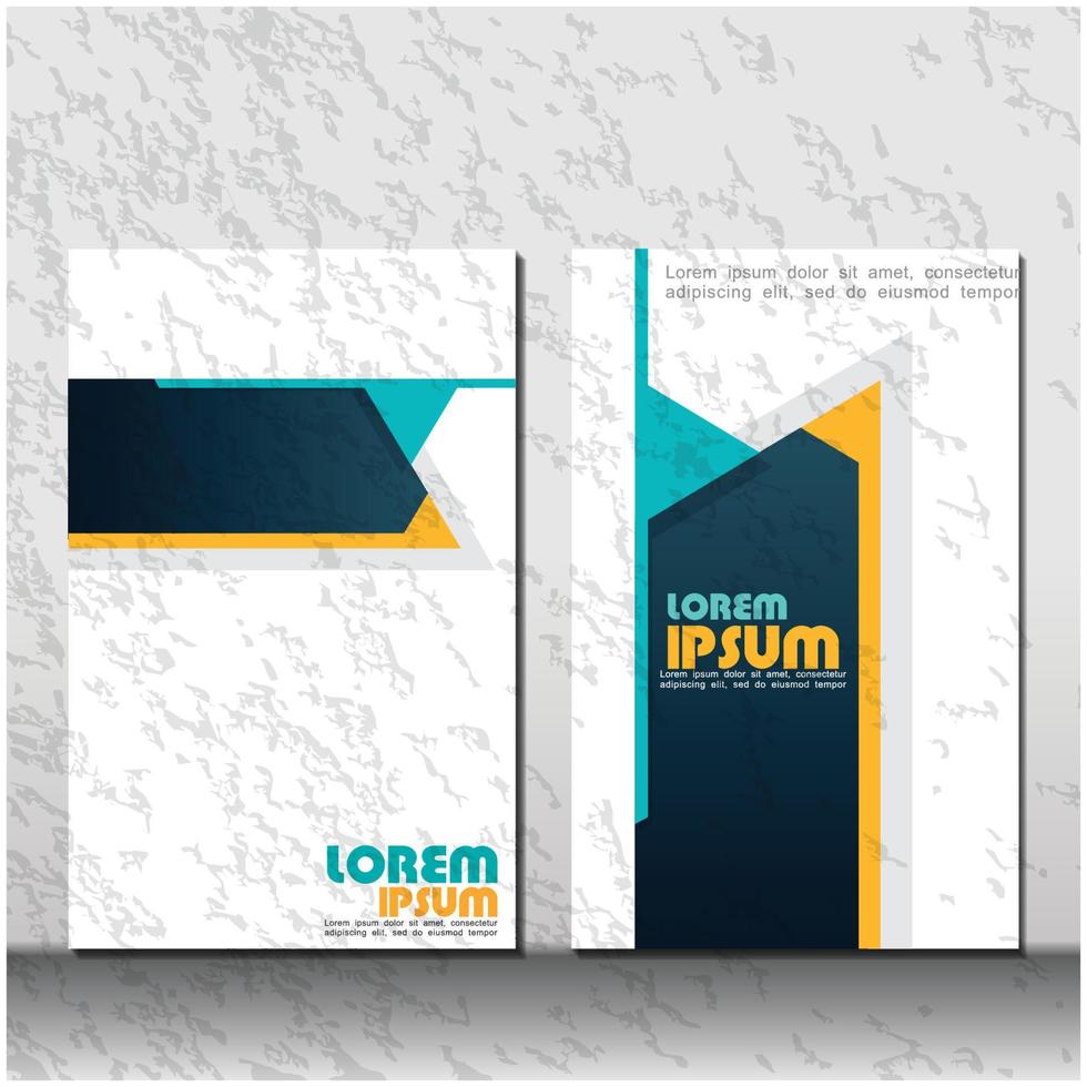 Abstract book cover design, brochure report design. vector