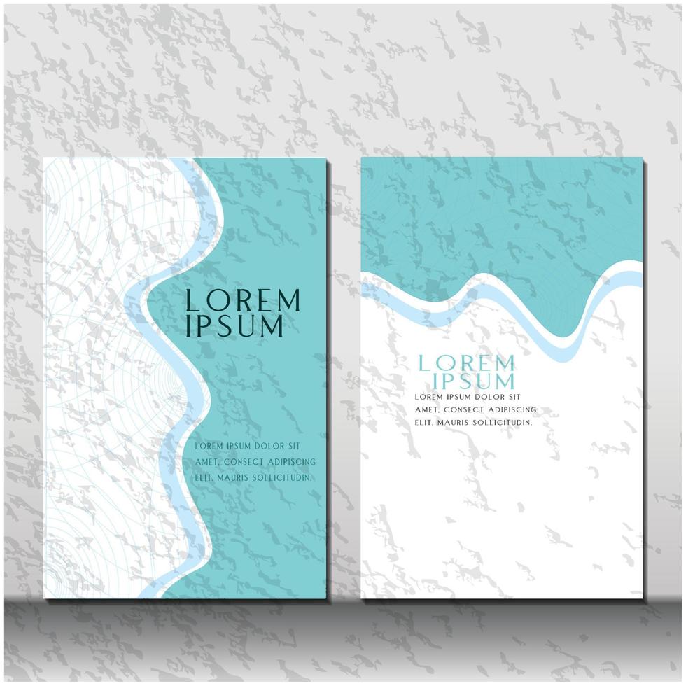 Abstract book cover design, brochure report design. vector