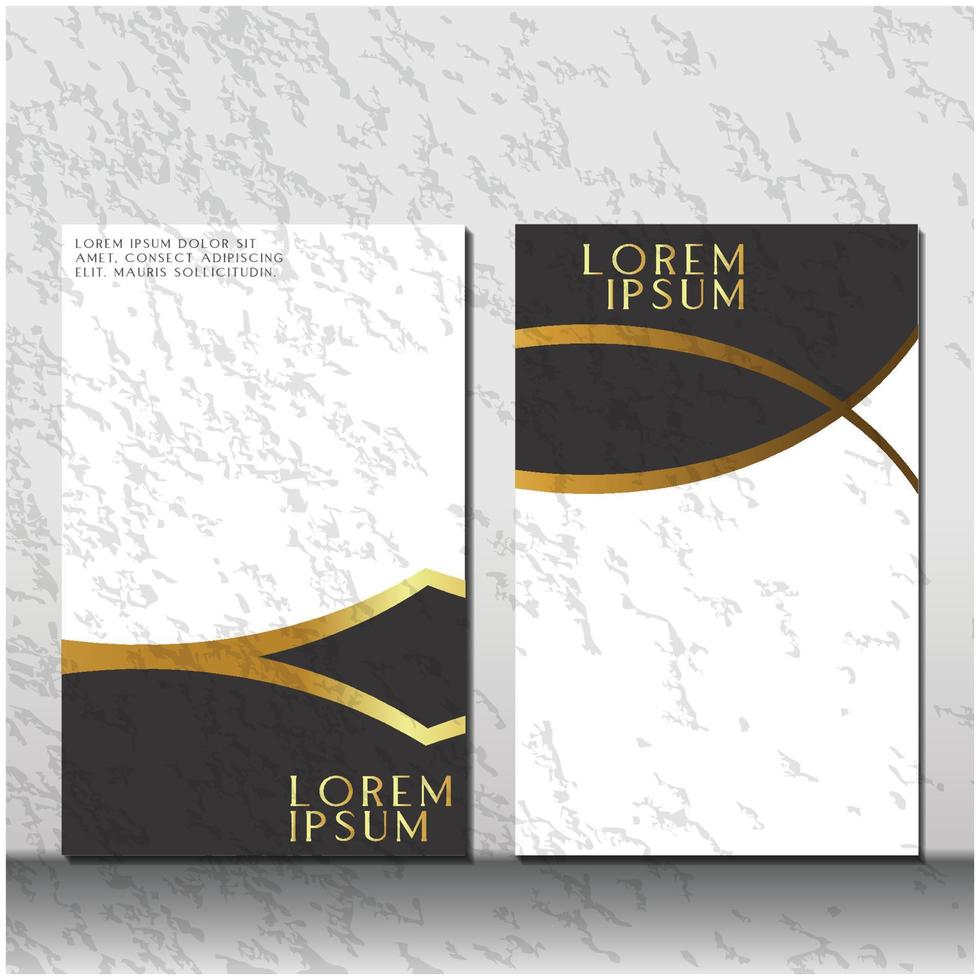 Abstract book cover design, brochure report design. vector