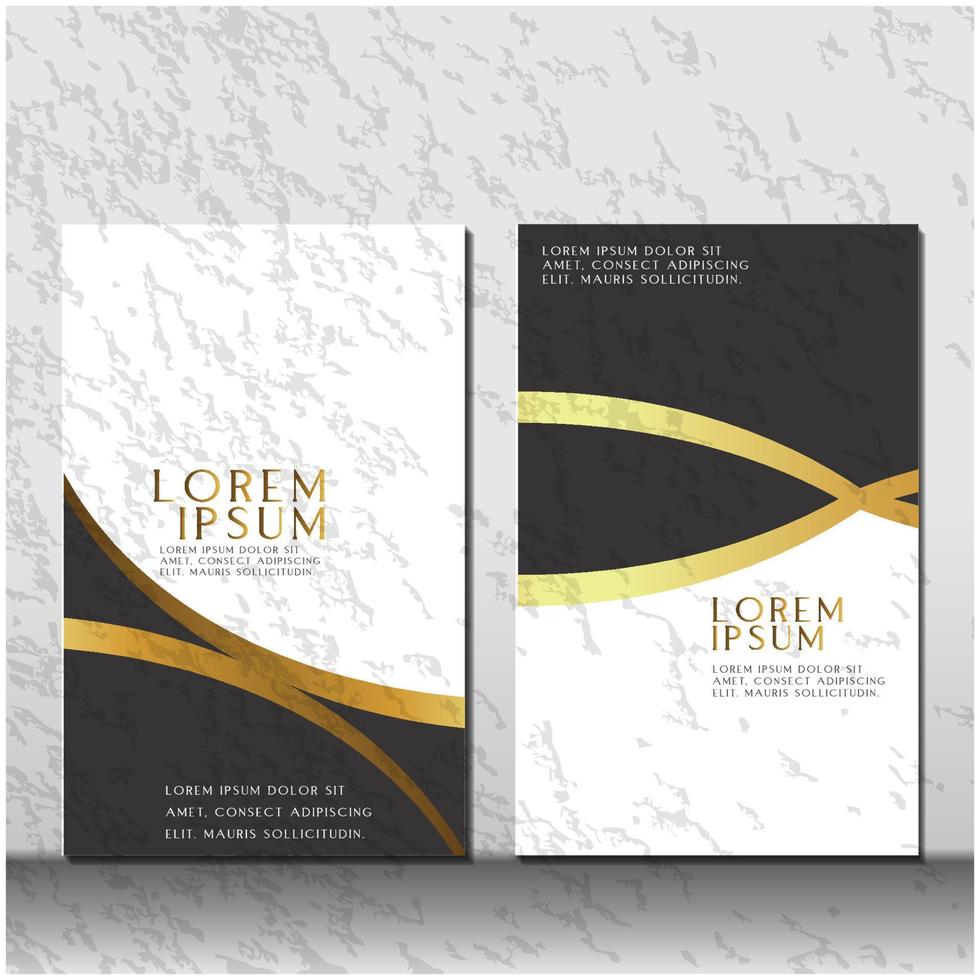 Abstract book cover design, brochure report design. vector