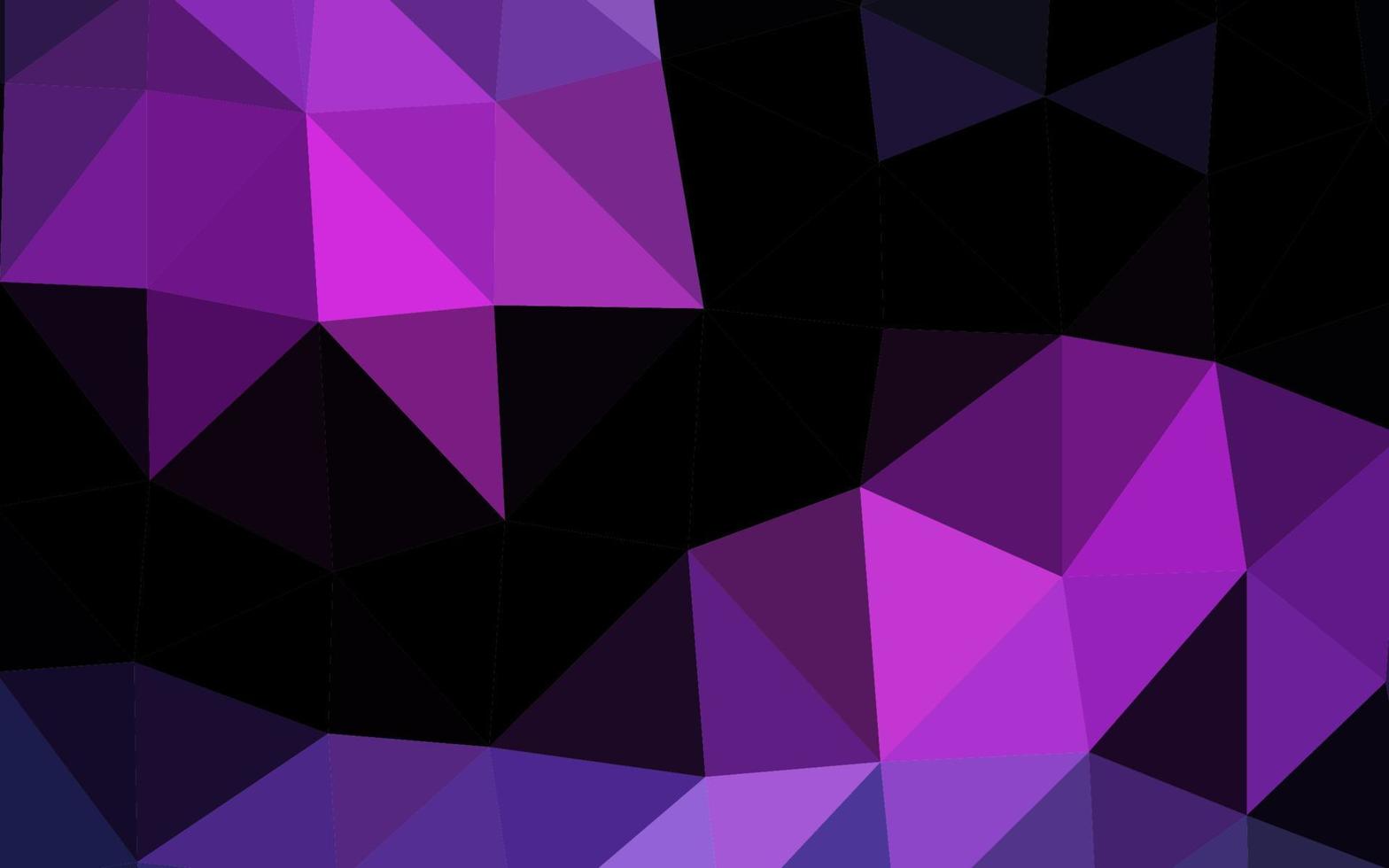 Dark Pink, Blue vector abstract polygonal layout.