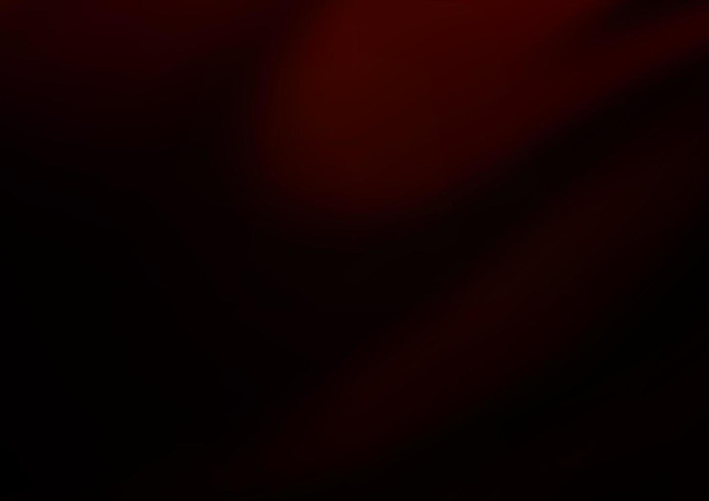 Dark Black vector abstract blurred template.