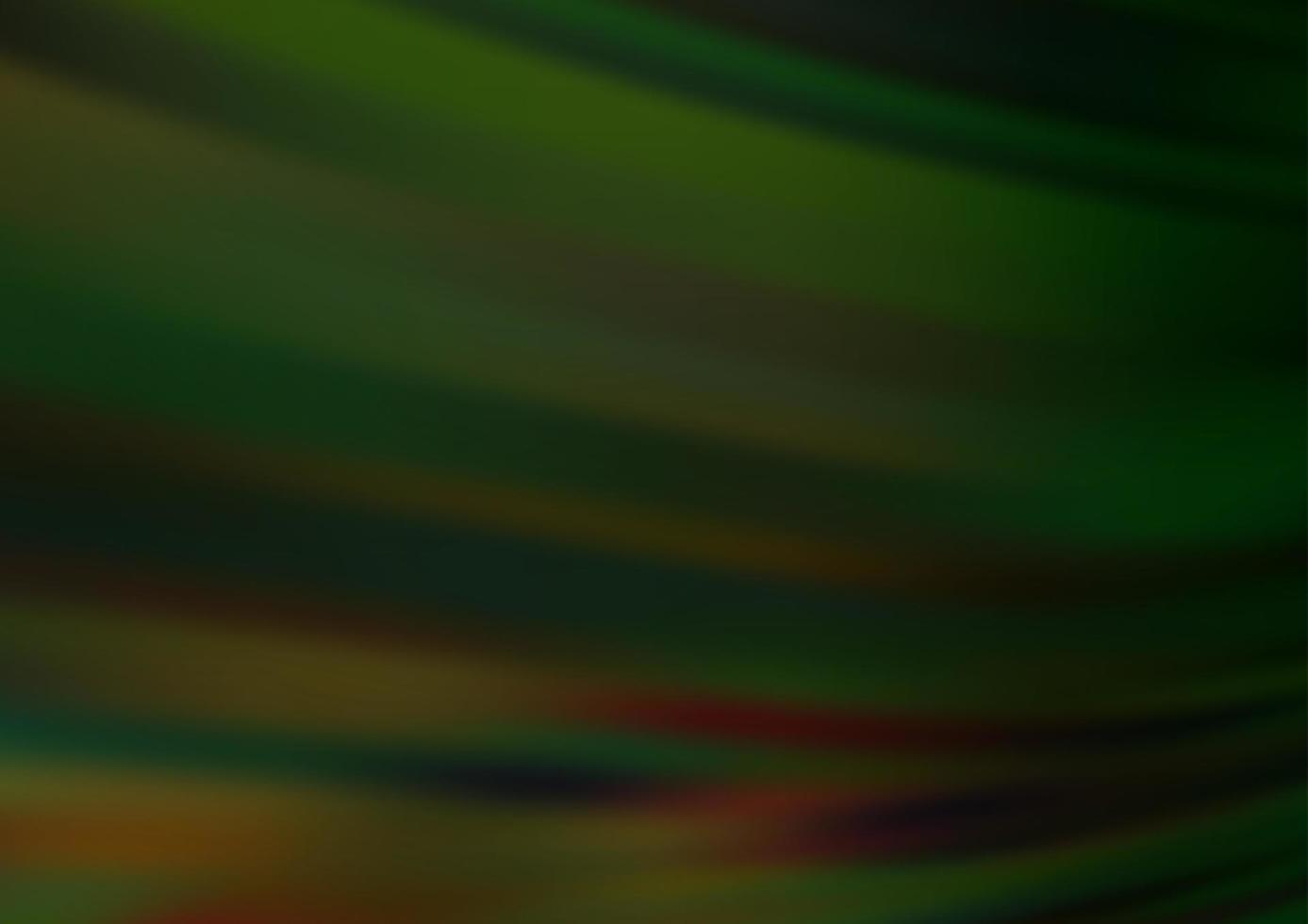 Dark Green vector modern bokeh pattern.