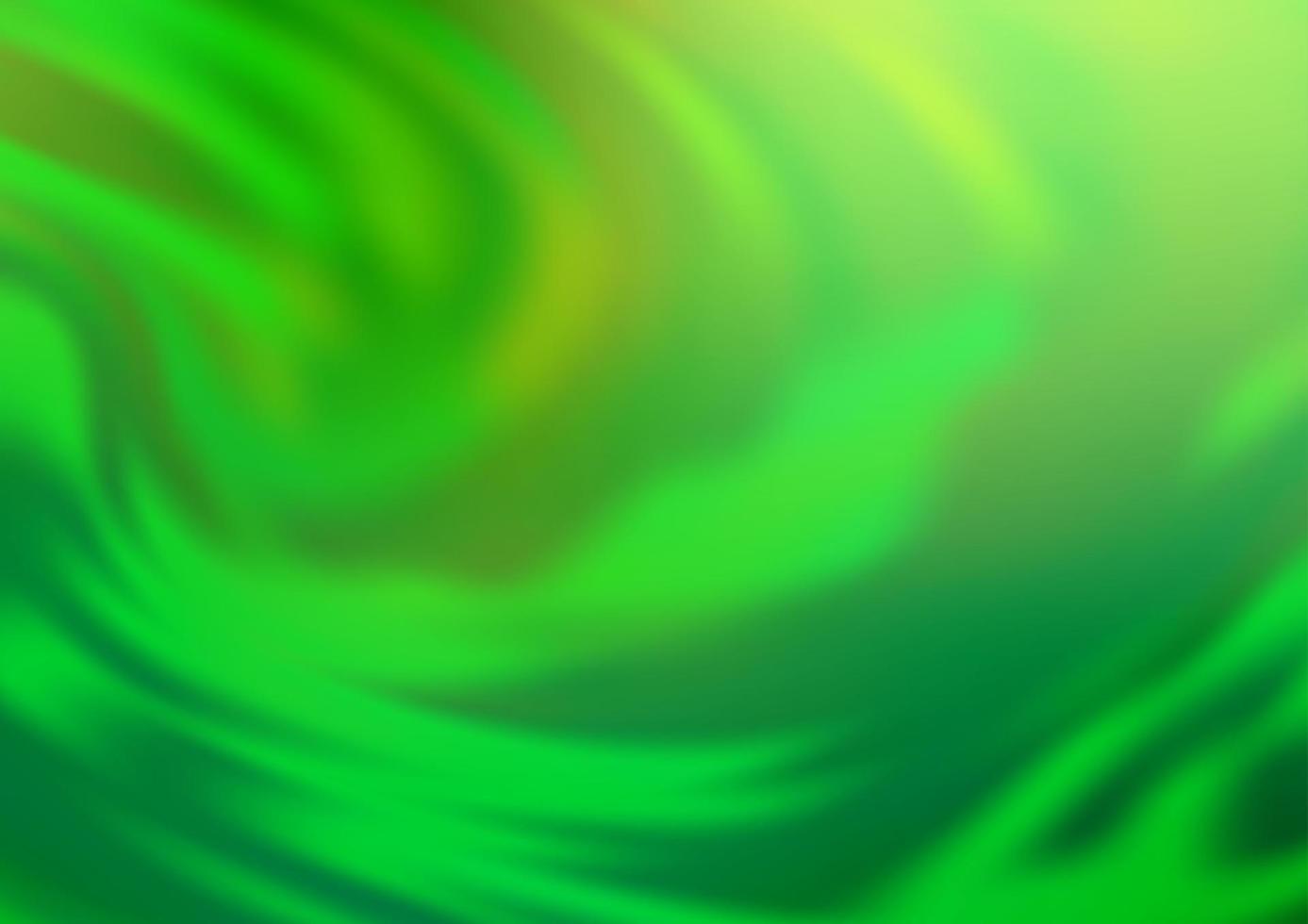 Light Green vector blurred shine abstract pattern.