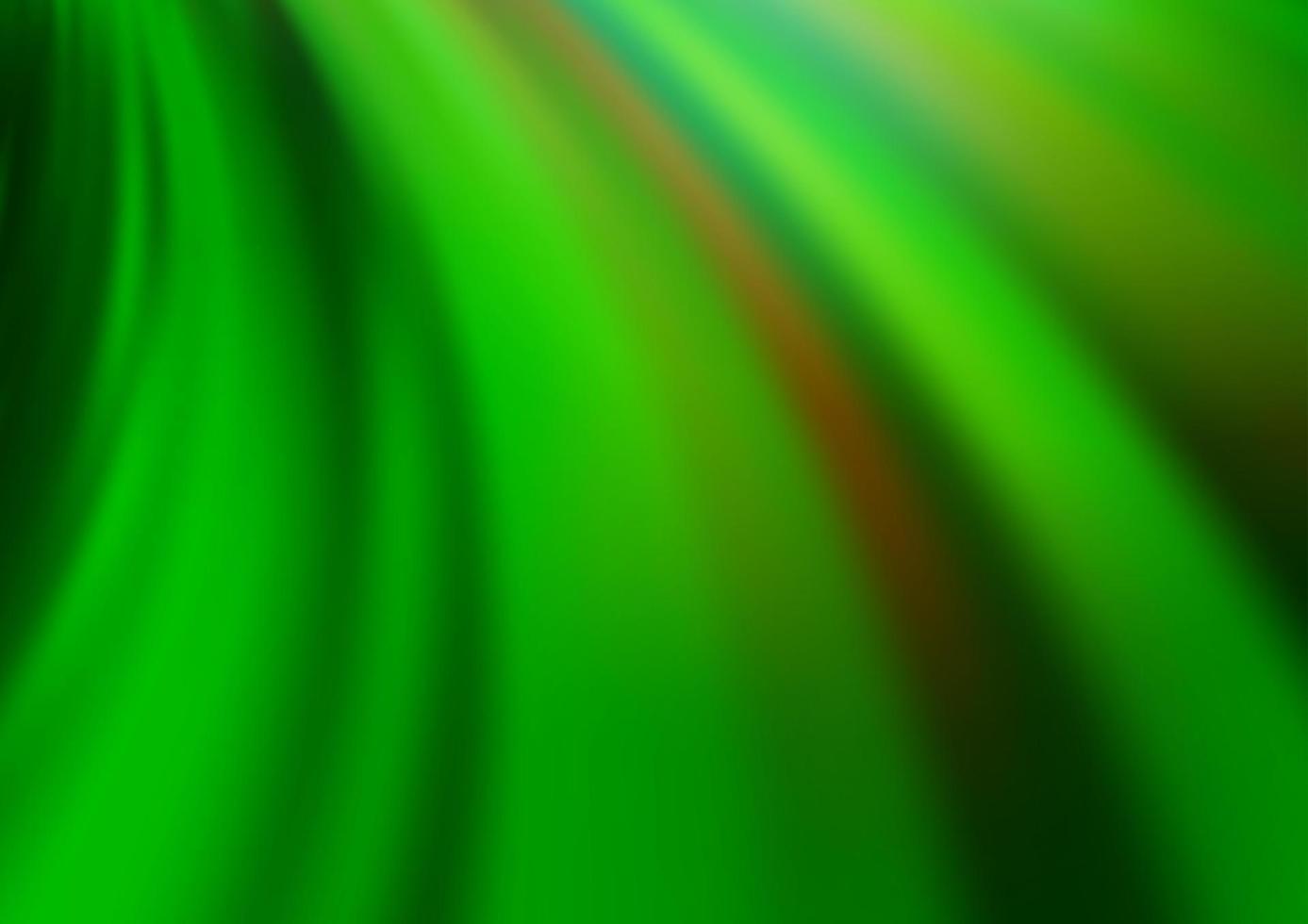 Light Green vector background with liquid shapes.