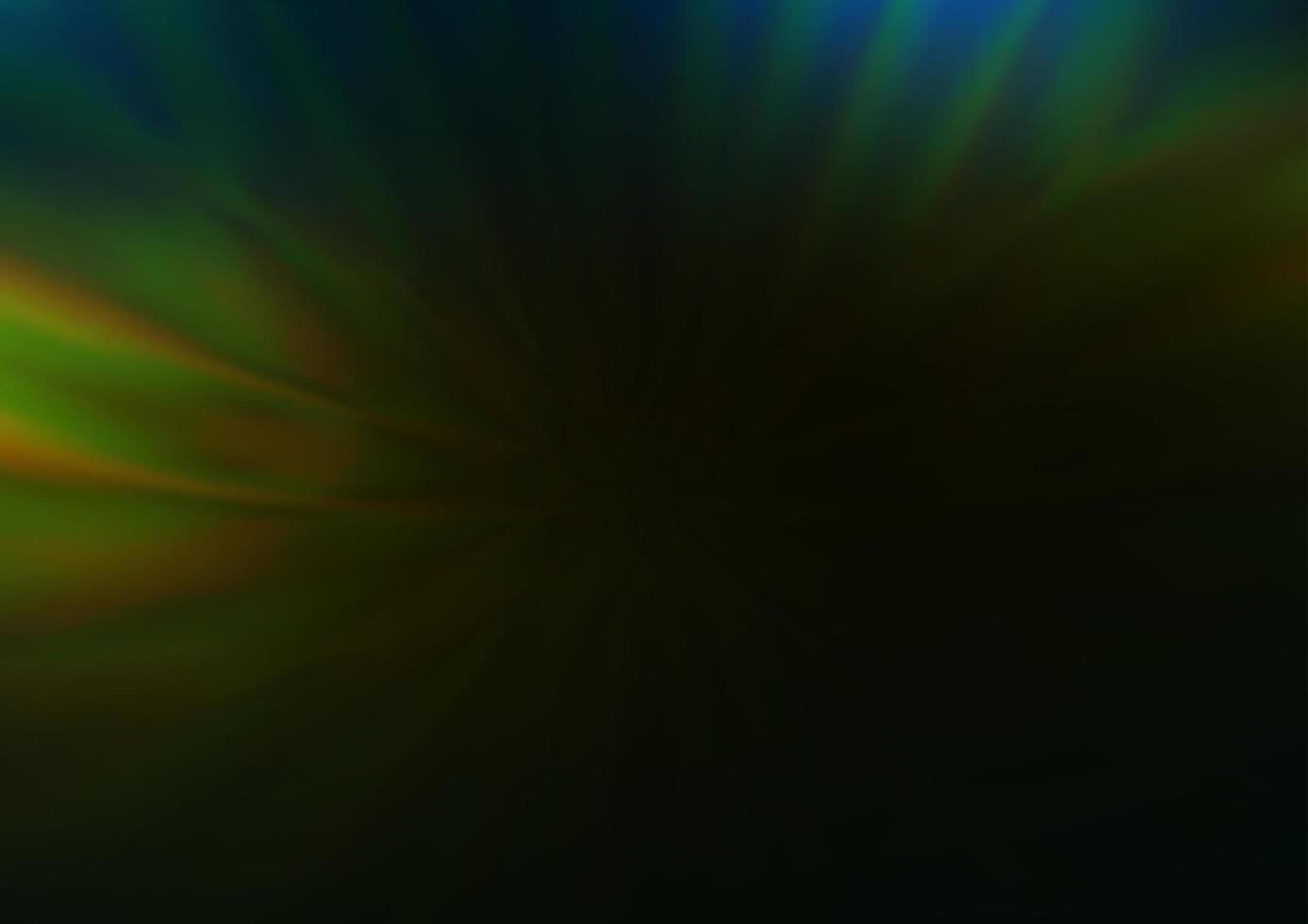 Dark Green, Yellow vector bokeh pattern.