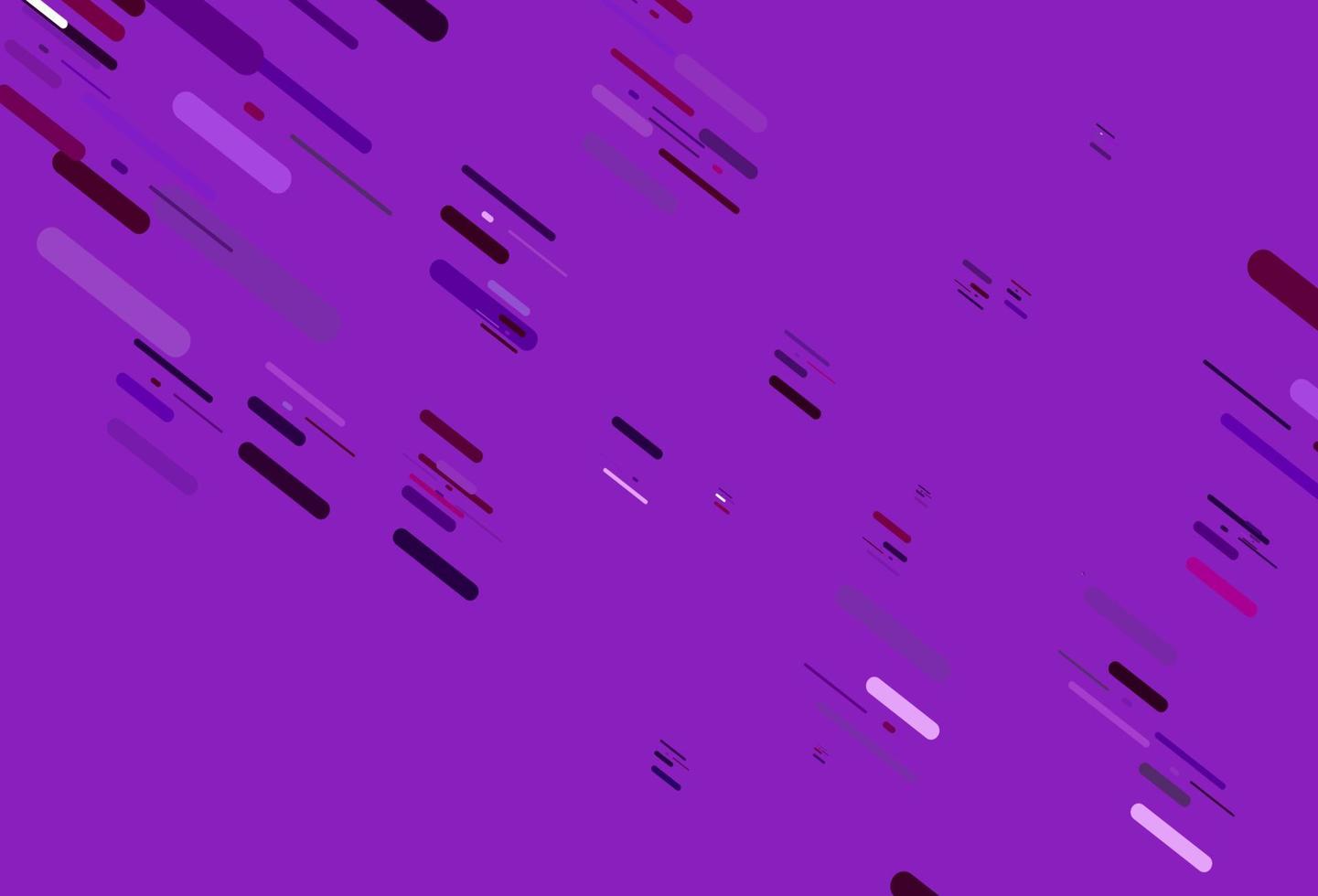 textura de vector de color púrpura claro con líneas de colores.