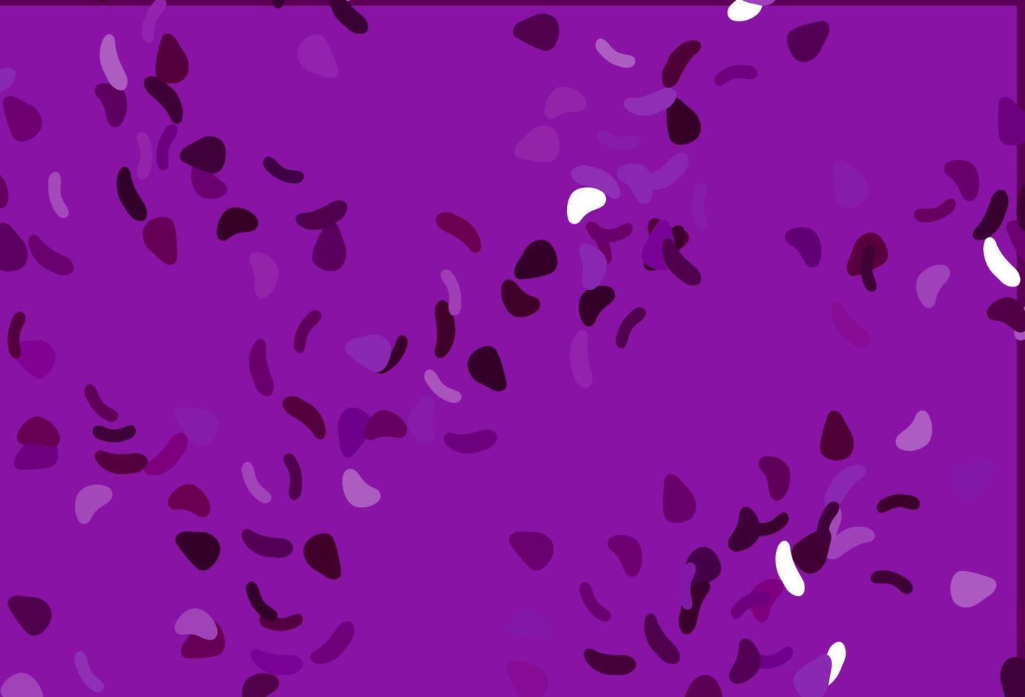 Light Purple vector background with abstract forms.