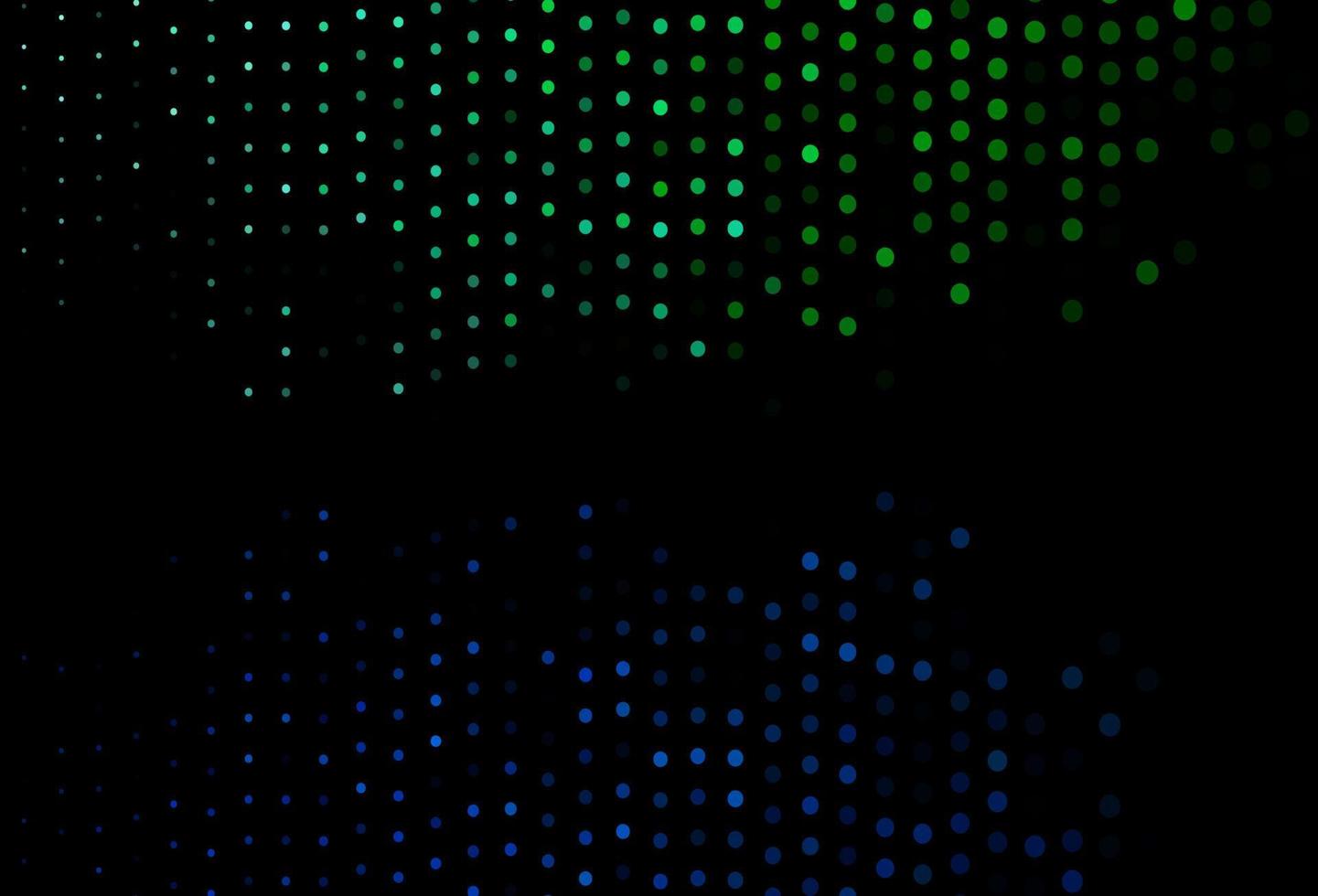 Dark Blue, Green vector layout with circle shapes.