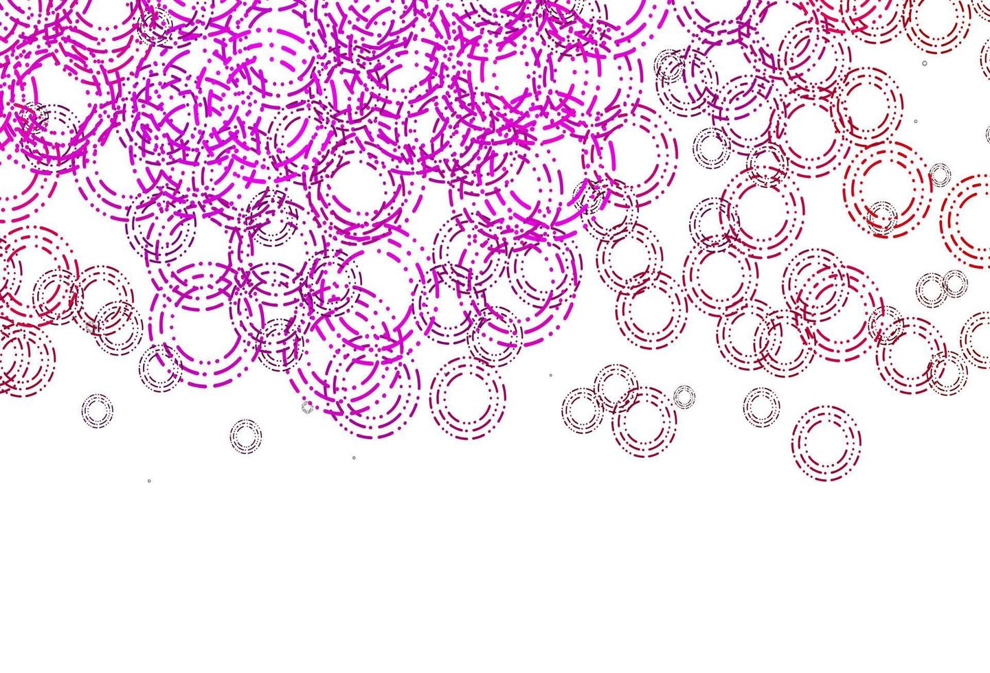 textura de vector violeta, rosa claro con discos.