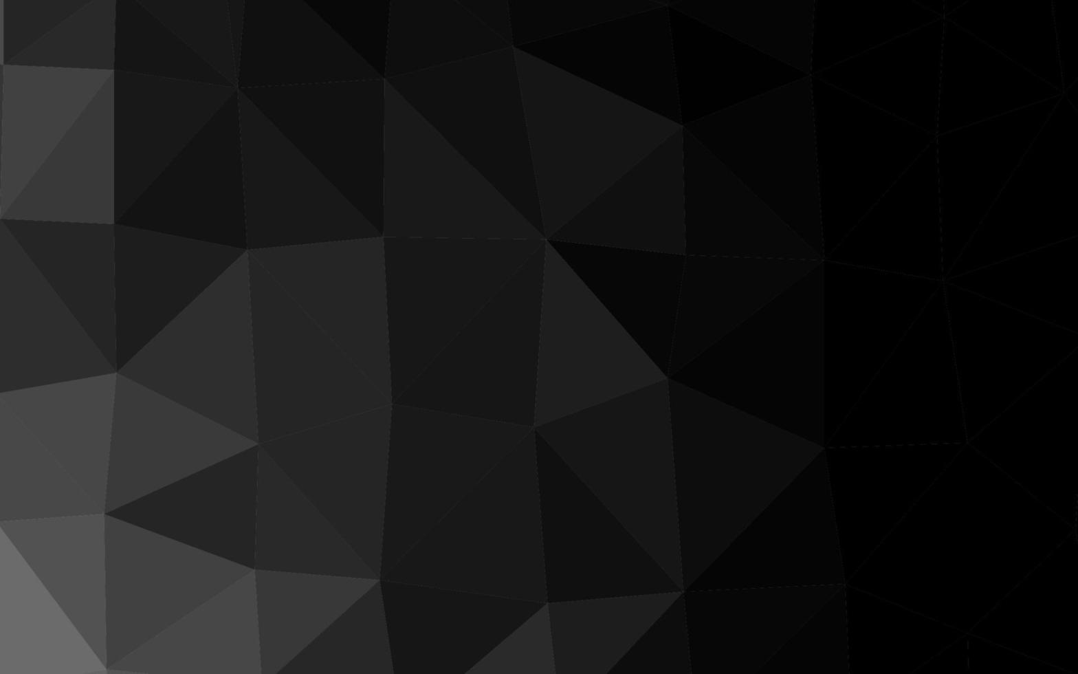 Dark Silver, Gray vector blurry triangle template.