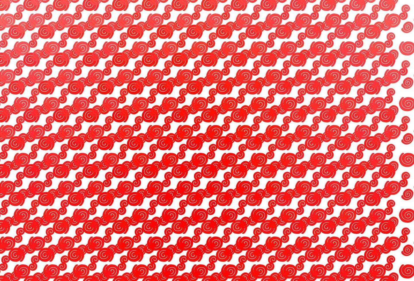 Light Red vector background with lava shapes.