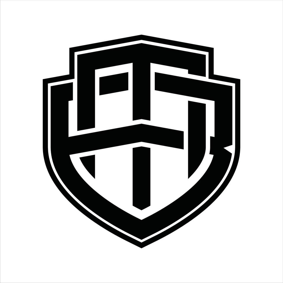 MB Logo monogram vintage design template vector