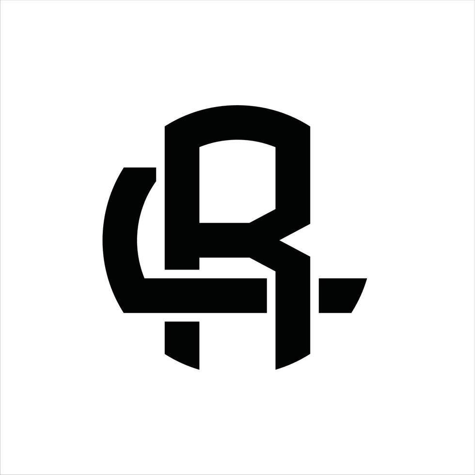 RL Logo monogram design template vector