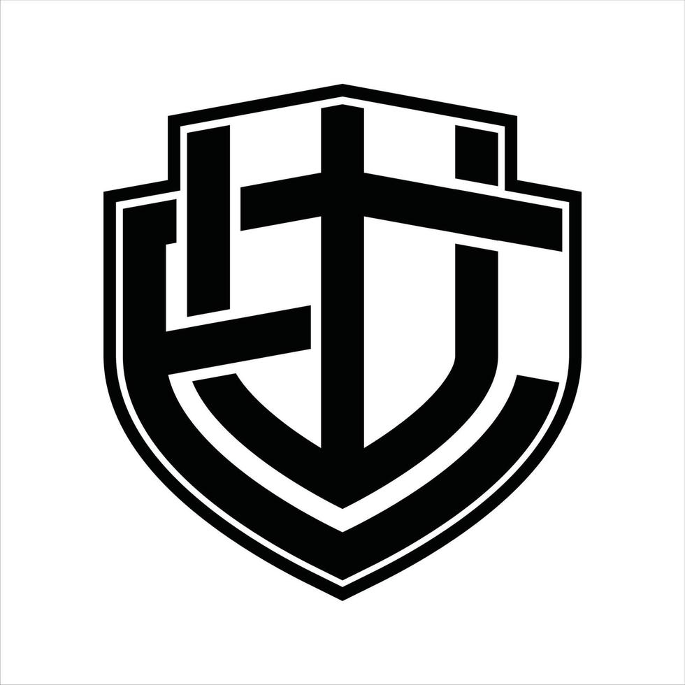 WE Logo monogram vintage design template vector