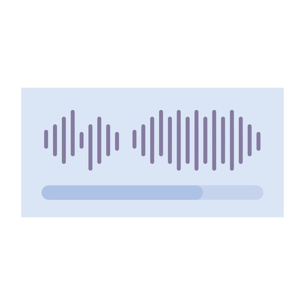 Flat icon design of a document vector