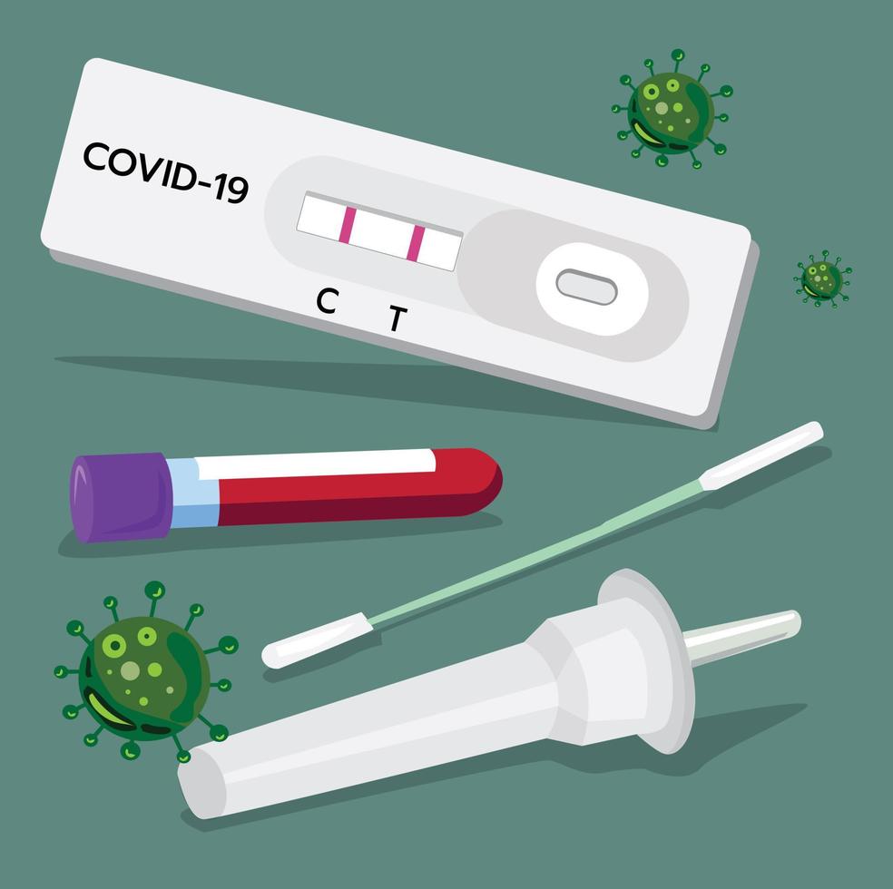 Vector illustration of COVID-19