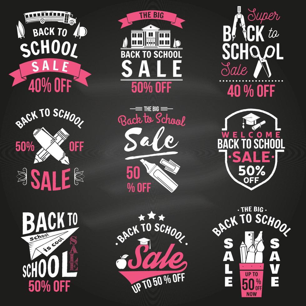 Back to School design. Vector illustration.