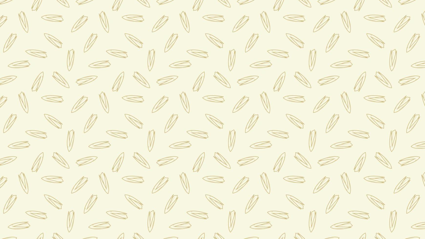 Rice pattern wallpaper. rice vector. free space for text. copy space. paddy pattern. vector